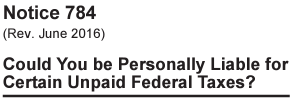 Surprise Trust Fund Recovery Penalties