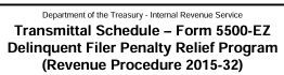 Mesa Unfiled Tax Returns