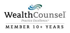 WealthCounsel attorney membership badge in Chandler, AZ
